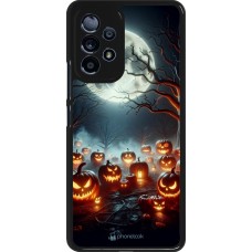 Samsung Galaxy A53 5G Case Hülle - Halloween 2024 Viele Kuerbisse