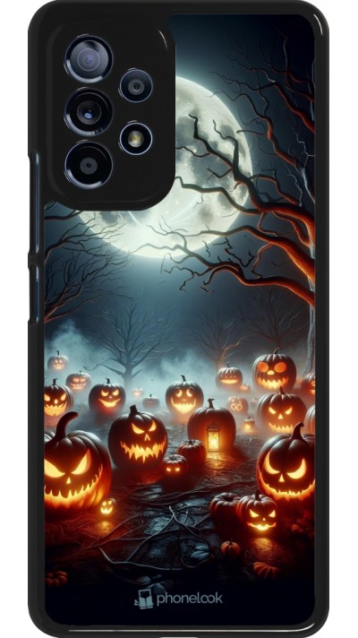 Coque Samsung Galaxy A53 5G - Halloween 2024 Many Pumpkins