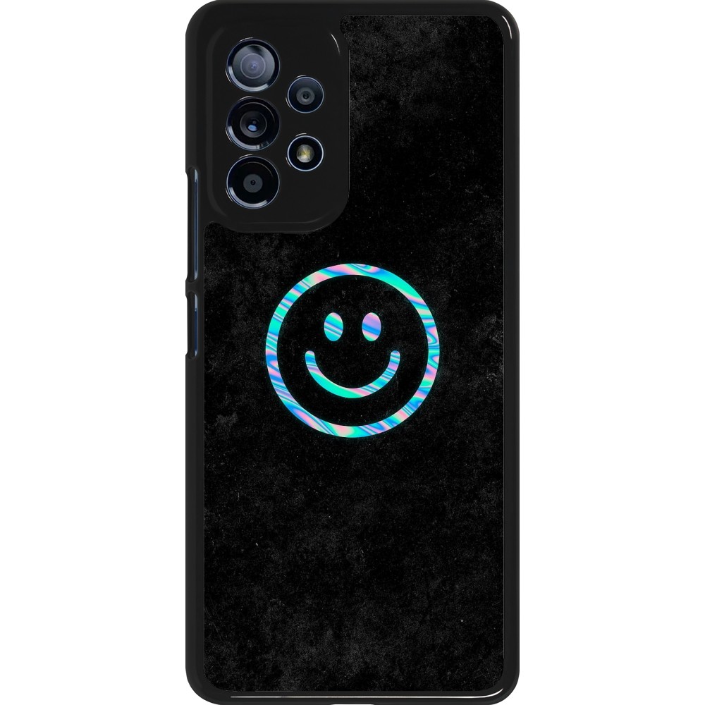 Samsung Galaxy A53 5G Case Hülle - Happy smiley irisirt