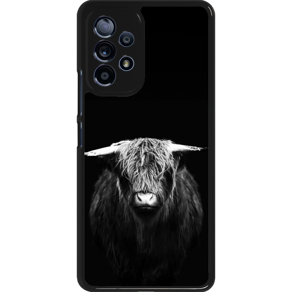 Coque Samsung Galaxy A53 5G - Highland calf black