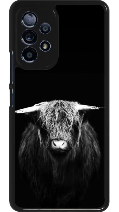 Samsung Galaxy A53 5G Case Hülle - Highland calf black