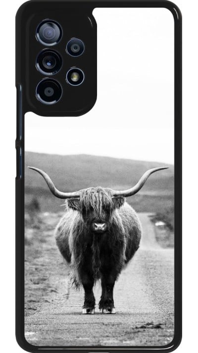 Samsung Galaxy A53 5G Case Hülle - Highland cattle