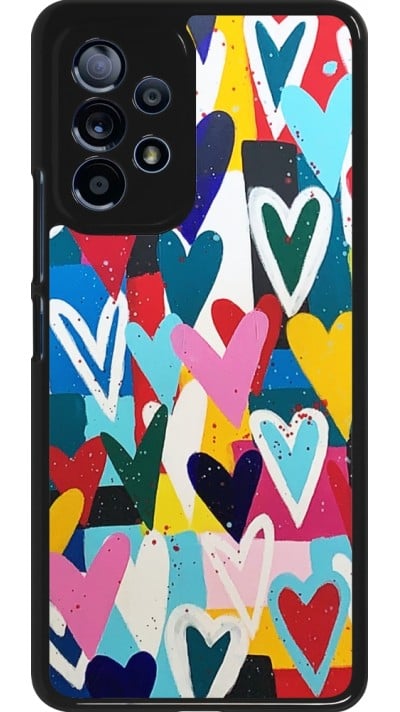 Samsung Galaxy A53 5G Case Hülle - Joyful Hearts