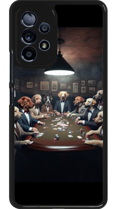 Samsung Galaxy A53 5G Case Hülle - Die Pokerhunde
