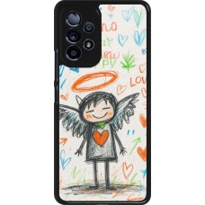 Coque Samsung Galaxy A53 5G - Little Angel Sketch Love