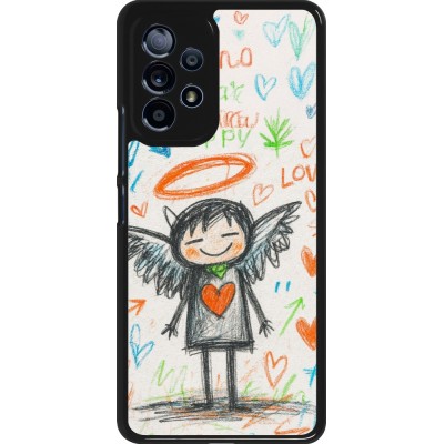 Coque Samsung Galaxy A53 5G - Little Angel Sketch Love