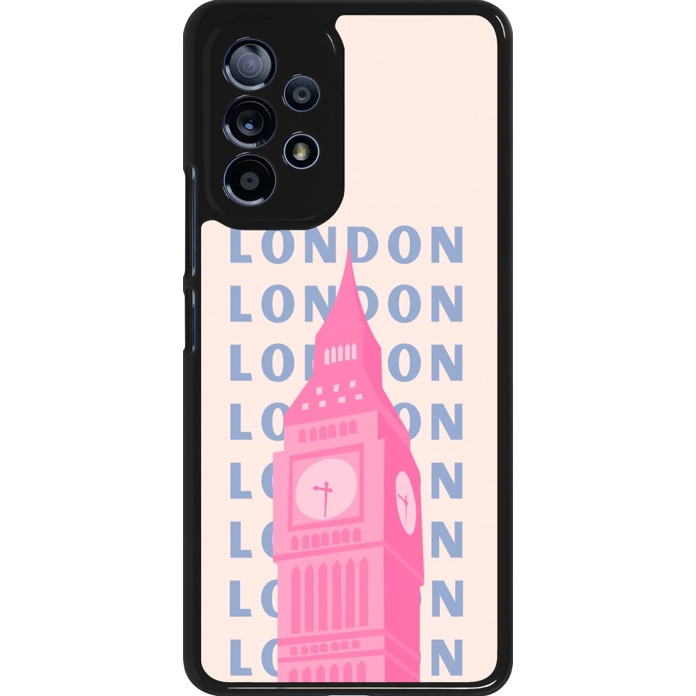 Coque Samsung Galaxy A53 5G - London Pink Print