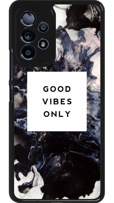 Samsung Galaxy A53 5G Case Hülle - Marble Good Vibes Only