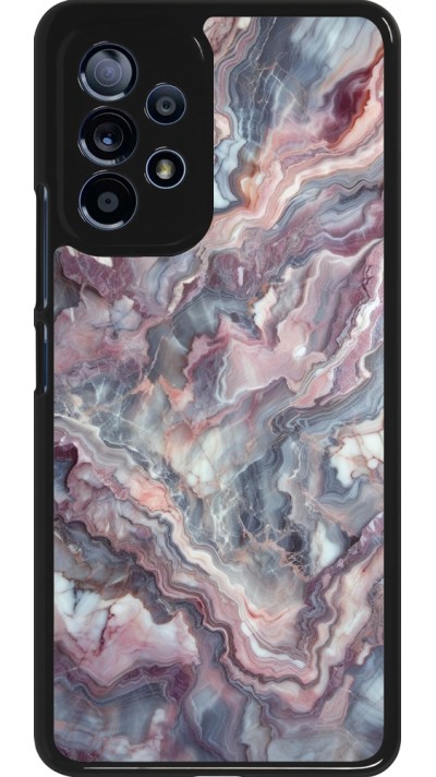 Coque Samsung Galaxy A53 5G - Marbre violette argentée
