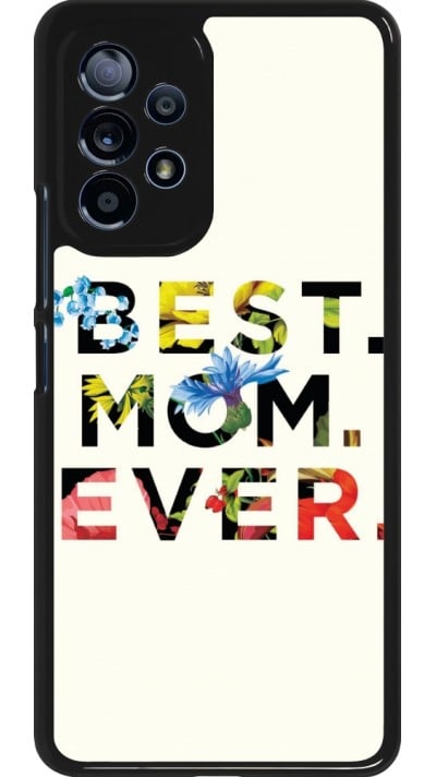Samsung Galaxy A53 5G Case Hülle - Mom 2023 best Mom ever flowers