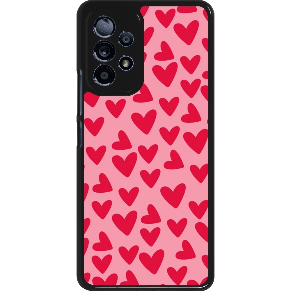 Coque Samsung Galaxy A53 5G - Mom 2024 petits coeurs