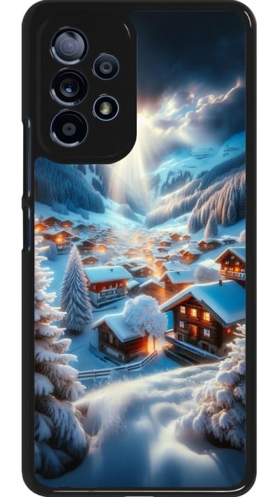 Samsung Galaxy A53 5G Case Hülle - Berg Schnee Licht
