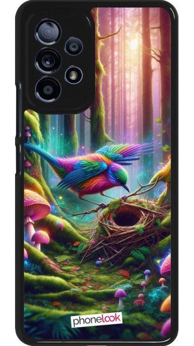 Coque Samsung Galaxy A53 5G - Oiseau Nid Forêt