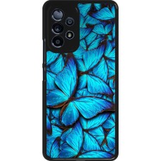 Samsung Galaxy A53 5G Case Hülle - Papillon bleu