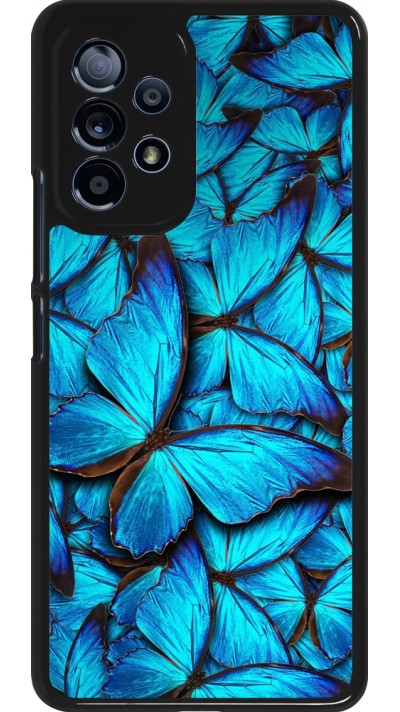 Coque Samsung Galaxy A53 5G - Papillon bleu