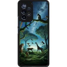 Samsung Galaxy A53 5G Case Hülle - Paradies der exotischen Tiere