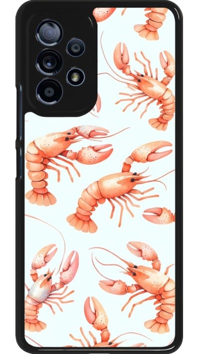 Coque Samsung Galaxy A53 5G - Pattern de homards pastels