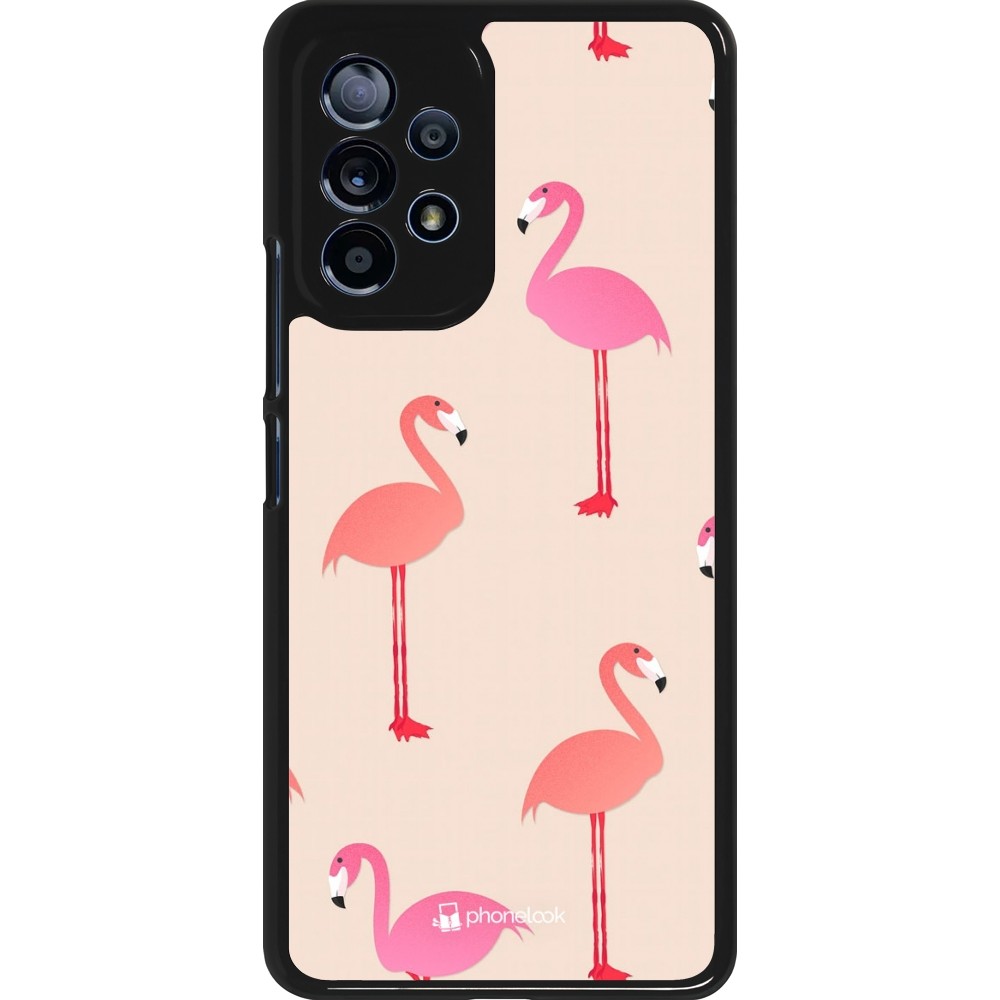 Coque Samsung Galaxy A53 5G - Pink Flamingos Pattern