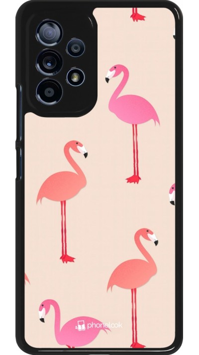 Coque Samsung Galaxy A53 5G - Pink Flamingos Pattern