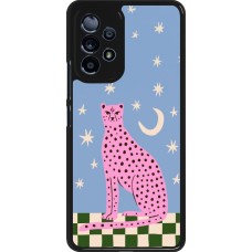 Coque Samsung Galaxy A53 5G - Pink leopard with stars 2026