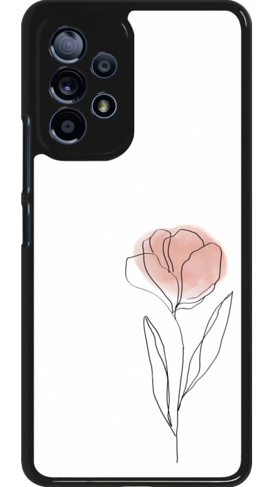 Coque Samsung Galaxy A53 5G - Spring 23 minimalist flower