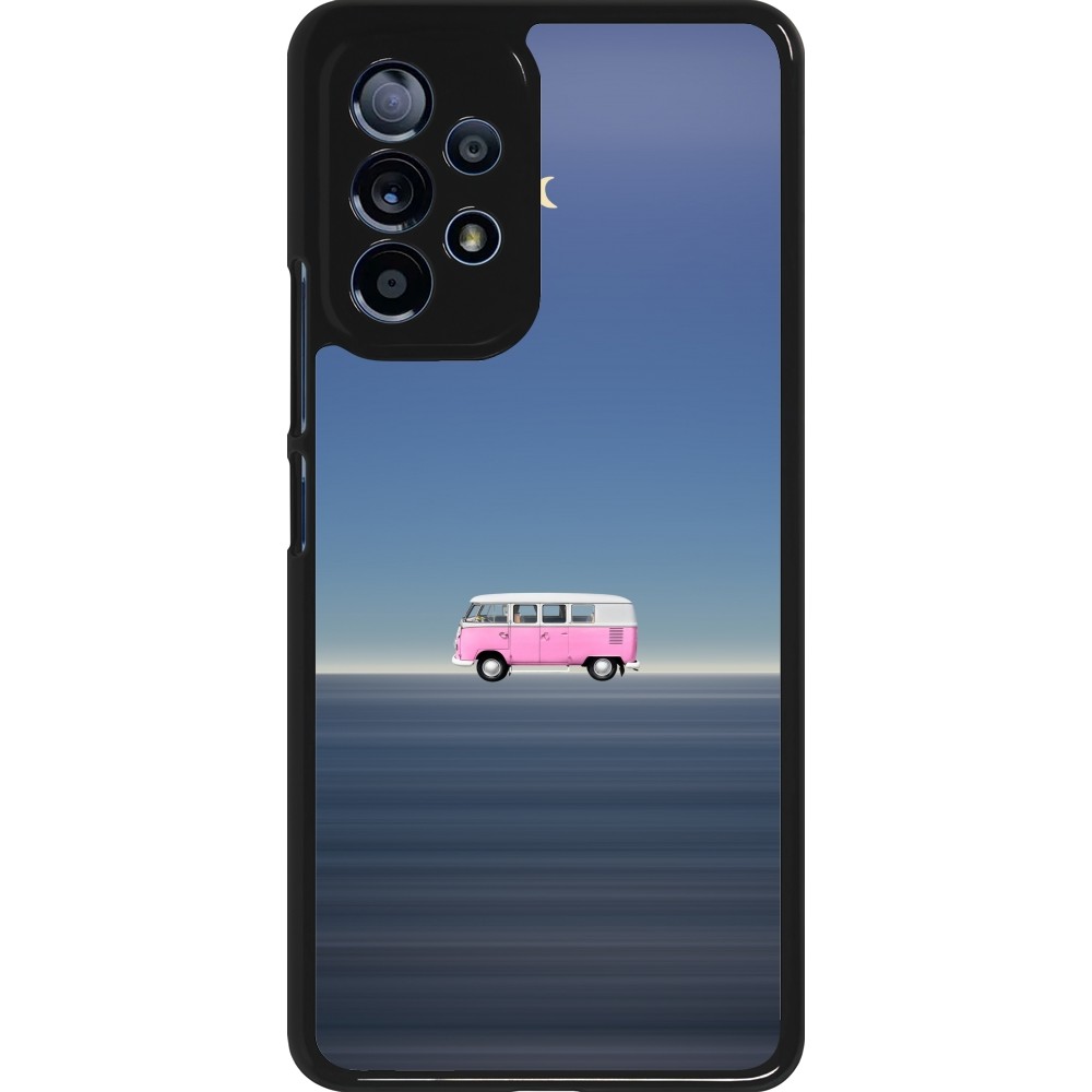 Samsung Galaxy A53 5G Case Hülle - Spring 23 pink bus