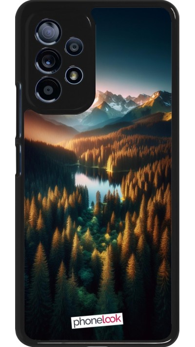 Coque Samsung Galaxy A53 5G - Sunset Forest Lake