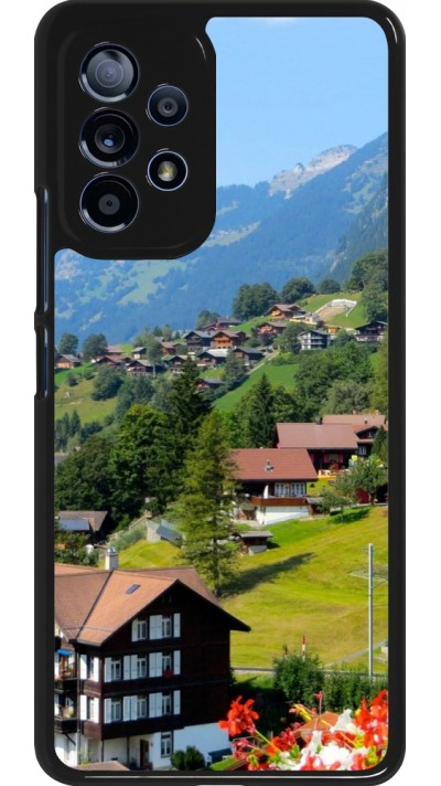 Samsung Galaxy A53 5G Case Hülle -  Nationalfeiertag Schweiz Landschaft