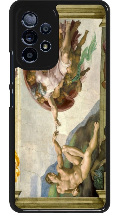 Samsung Galaxy A53 5G Case Hülle - Kunstbild - Die Erschaffung Adams - Michelangelo