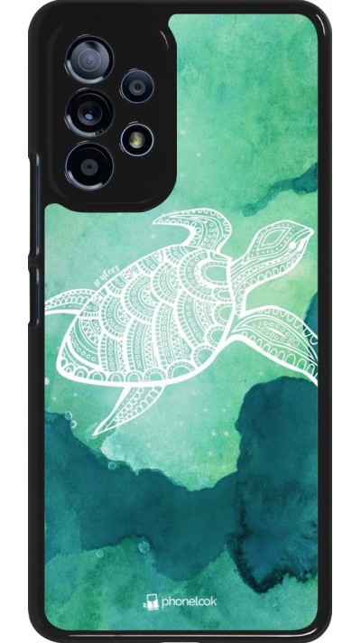 Coque Samsung Galaxy A53 5G - Turtle Aztec Watercolor