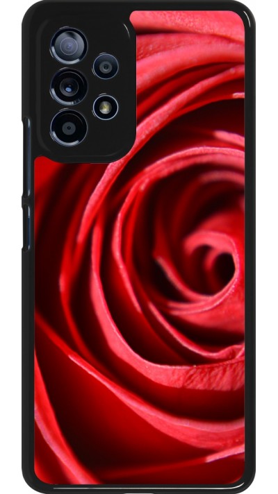 Coque Samsung Galaxy A53 5G - Valentine 2023 close up rose
