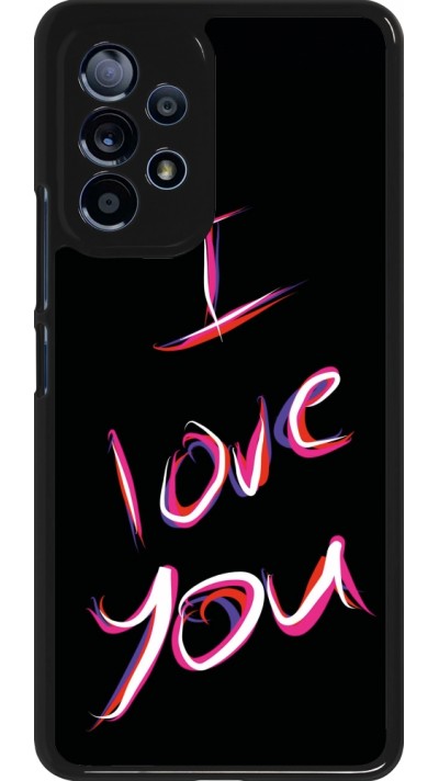 Coque Samsung Galaxy A53 5G - Valentine 2023 colorful I love you