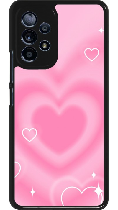 Coque Samsung Galaxy A53 5G - Valentine 2023 degraded pink hearts
