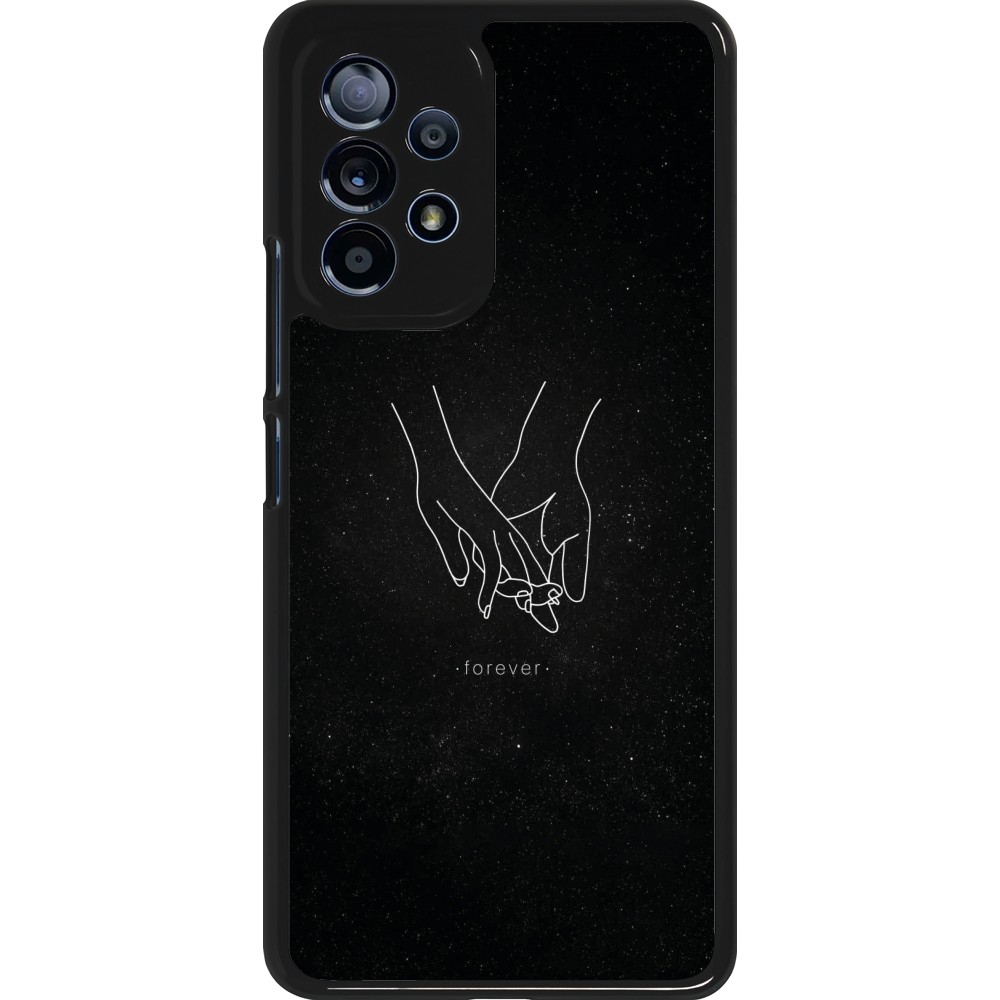 Samsung Galaxy A53 5G Case Hülle - Valentine 2023 hands forever