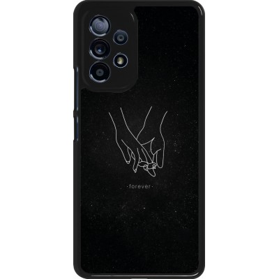 Samsung Galaxy A53 5G Case Hülle - Valentine 2023 hands forever