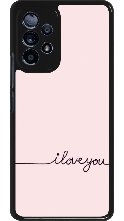 Coque Samsung Galaxy A53 5G - Valentine 2023 i love you writing