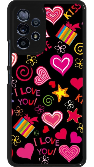 Coque Samsung Galaxy A53 5G - Valentine 2023 love symbols