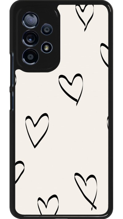 Coque Samsung Galaxy A53 5G - Valentine 2023 minimalist hearts