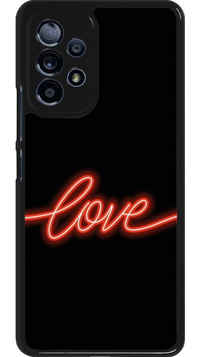 Coque Samsung Galaxy A53 5G - Valentine 2023 neon love
