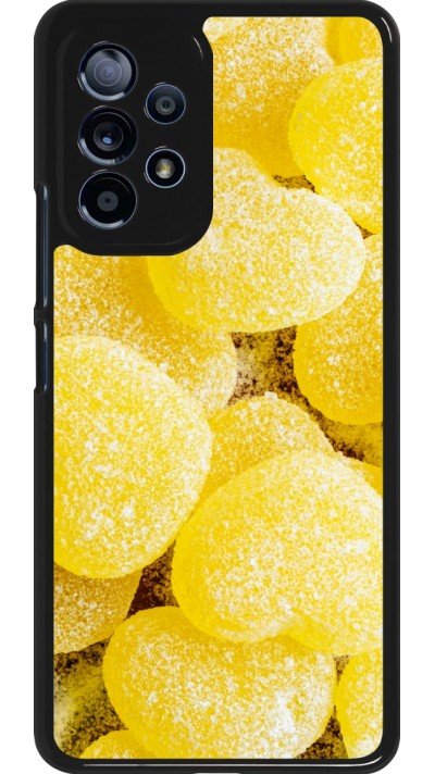 Coque Samsung Galaxy A53 5G - Valentine 2023 sweet yellow hearts