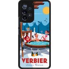 Samsung Galaxy A53 5G Case Hülle - Verbier Mountain Jacuzzi