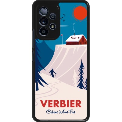 Samsung Galaxy A53 5G Case Hülle - Verbier Cabane Mont-Fort