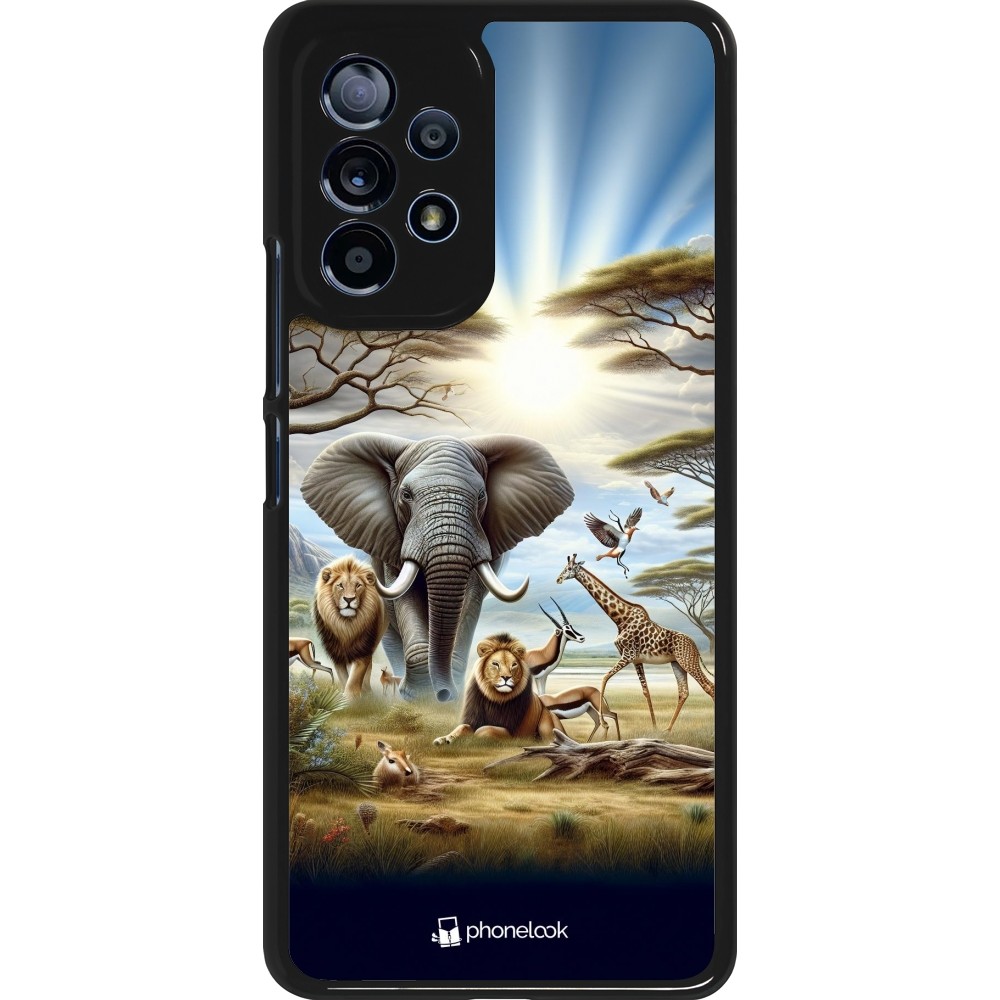 Samsung Galaxy A53 5G Case Hülle - Afrikanisches Wildleben