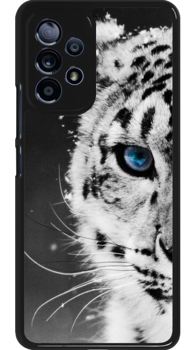 Coque Samsung Galaxy A53 5G - White tiger blue eye