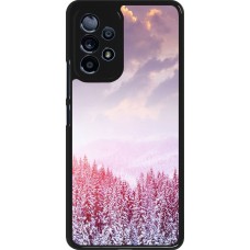 Samsung Galaxy A53 5G Case Hülle - Winter 22 Pink Forest
