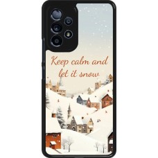 Samsung Galaxy A53 5G Case Hülle - Winter 25 Winter Keep calm and let it snow
