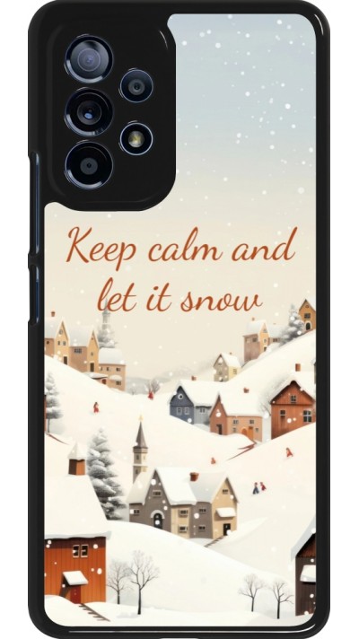 Samsung Galaxy A53 5G Case Hülle - Winter 25 Winter Keep calm and let it snow