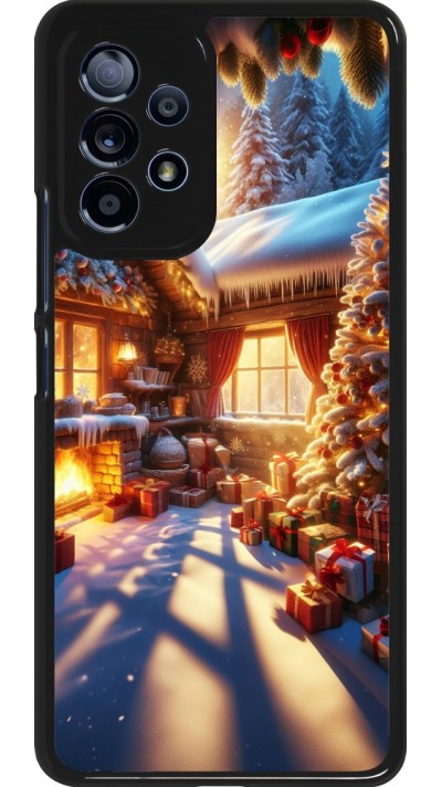 Coque Samsung Galaxy A53 5G - Noël Chalet Féerie