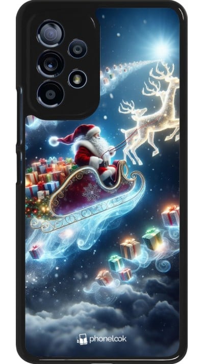 Coque Samsung Galaxy A53 5G - Noël 2023 Père Noël enchanté