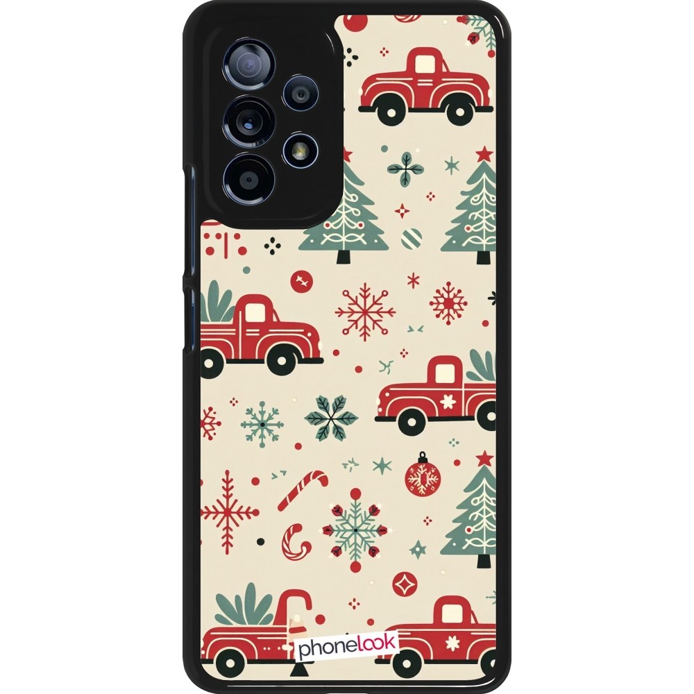 Coque Samsung Galaxy A53 5G - Noël 2024 Camion Sapin